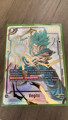 Dragon Ball Super Card Game Fusion World Vegito FB02-139 SCR Two