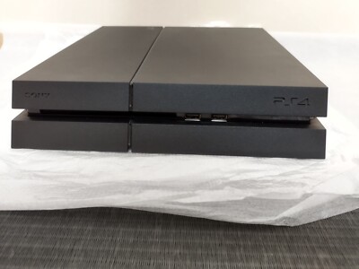 Sony PlayStation 4 PS4 CUH-1200A 500GB Jet Black w/games Excellent
