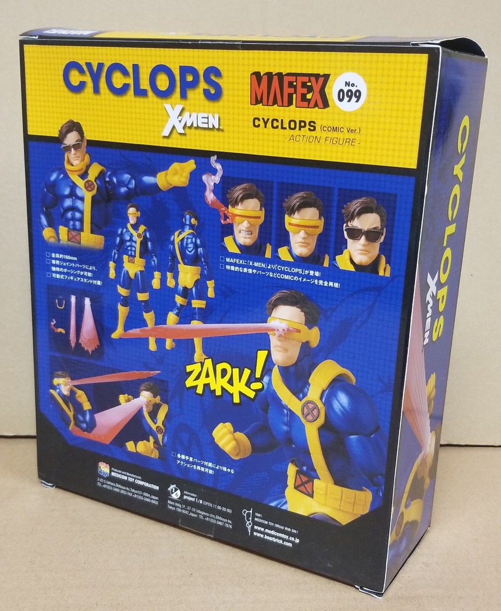 Box Defect Authentic Medicom Toy Mafex No.099 Marvel X-men Cyclops