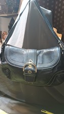 vintage coach black leather soho shoulder | eBay公認海外通販サイト