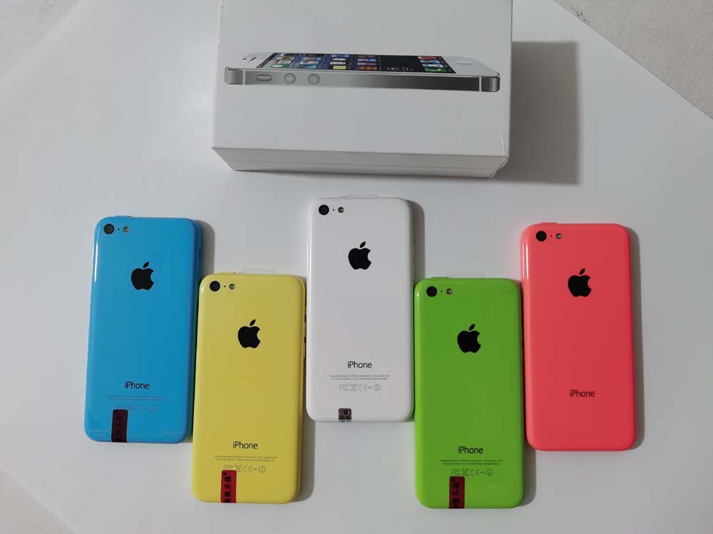 Original Apple iPhone 5c 8GB/16GB/32GB Unlocked 4G OS 10.3.4 only