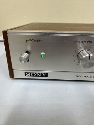 Sony SQ Decoder Solid State Model SQD-1000 TESTED&WORKING | eBay