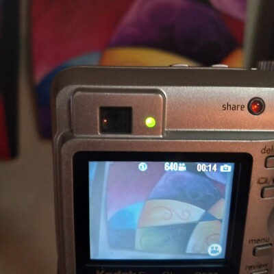 Kodak EasyShare C533 5.0 MP Compact Digital Camera Silver Tested