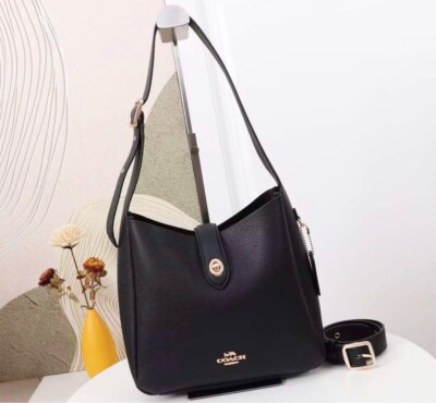 COACH Hadley Convertible Crossbody Bag Black CW002 outlet New JPN