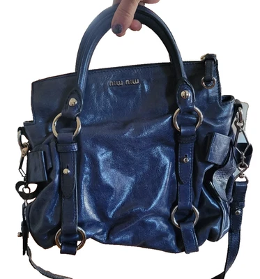 Miu Miu Bow Leather Exterior Bags & Handbags for Women for sale | eBay