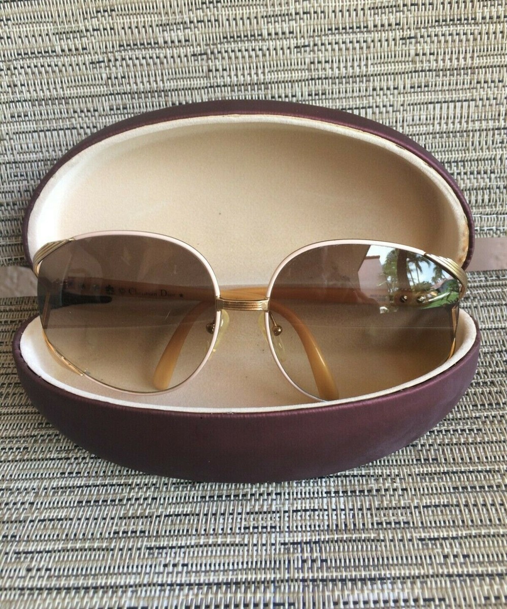CHRISTIAN DIOR VINTAGE AUTHENTIC SUNGLASSES OVERSIZE ORIGINAL NEW