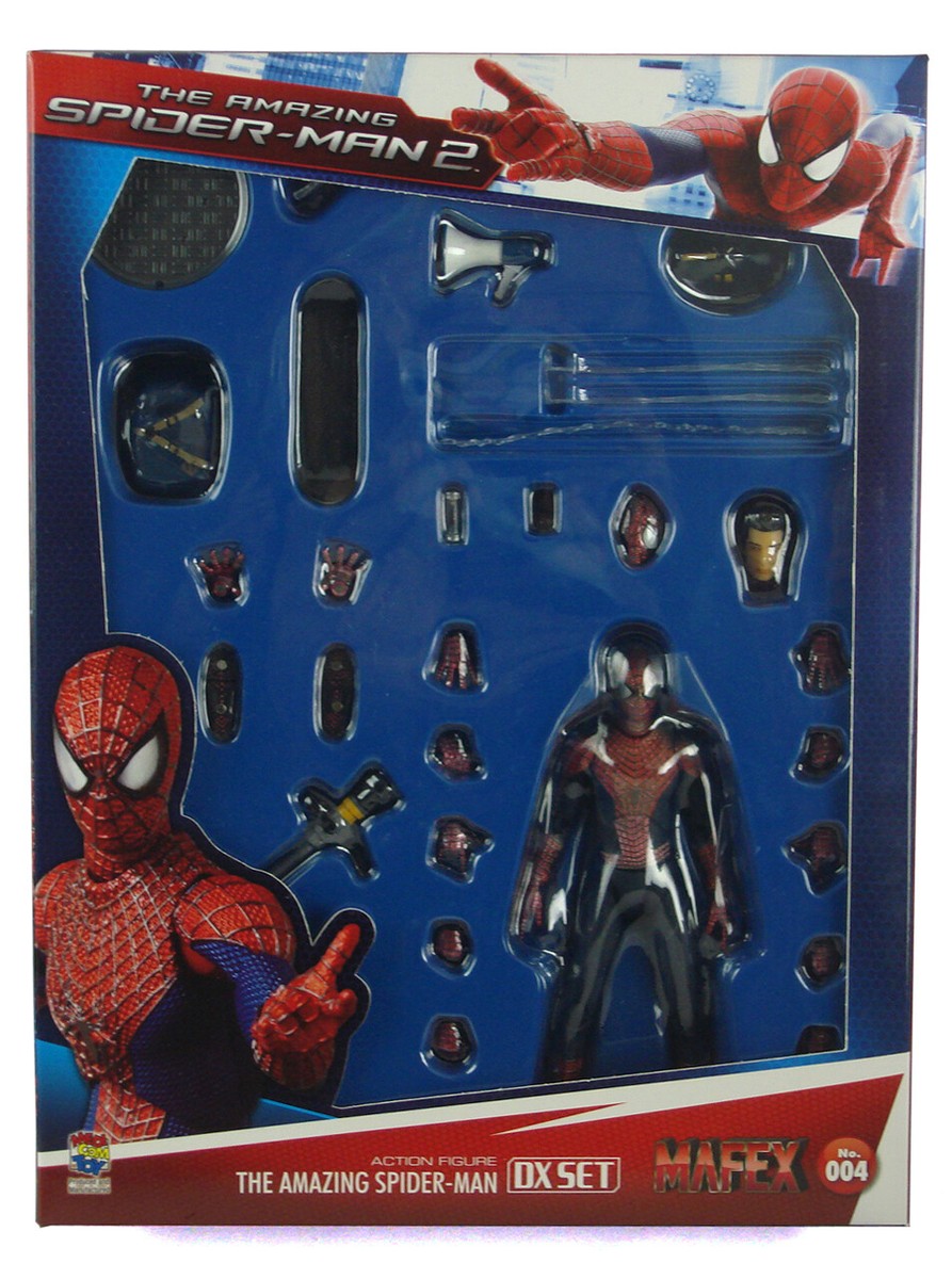 Marvel Medicom The Amazing Spider-Man Deluxe DX Figure Set MAFEX