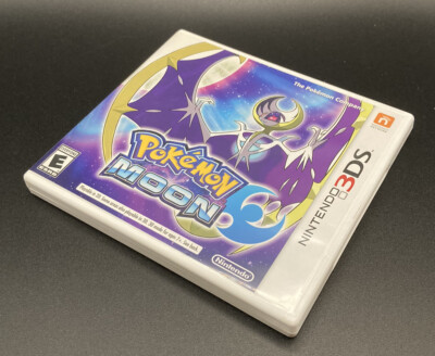 POKEMON MOON Case and Manual Inserts Nintendo 3DS and 3DSXL 100