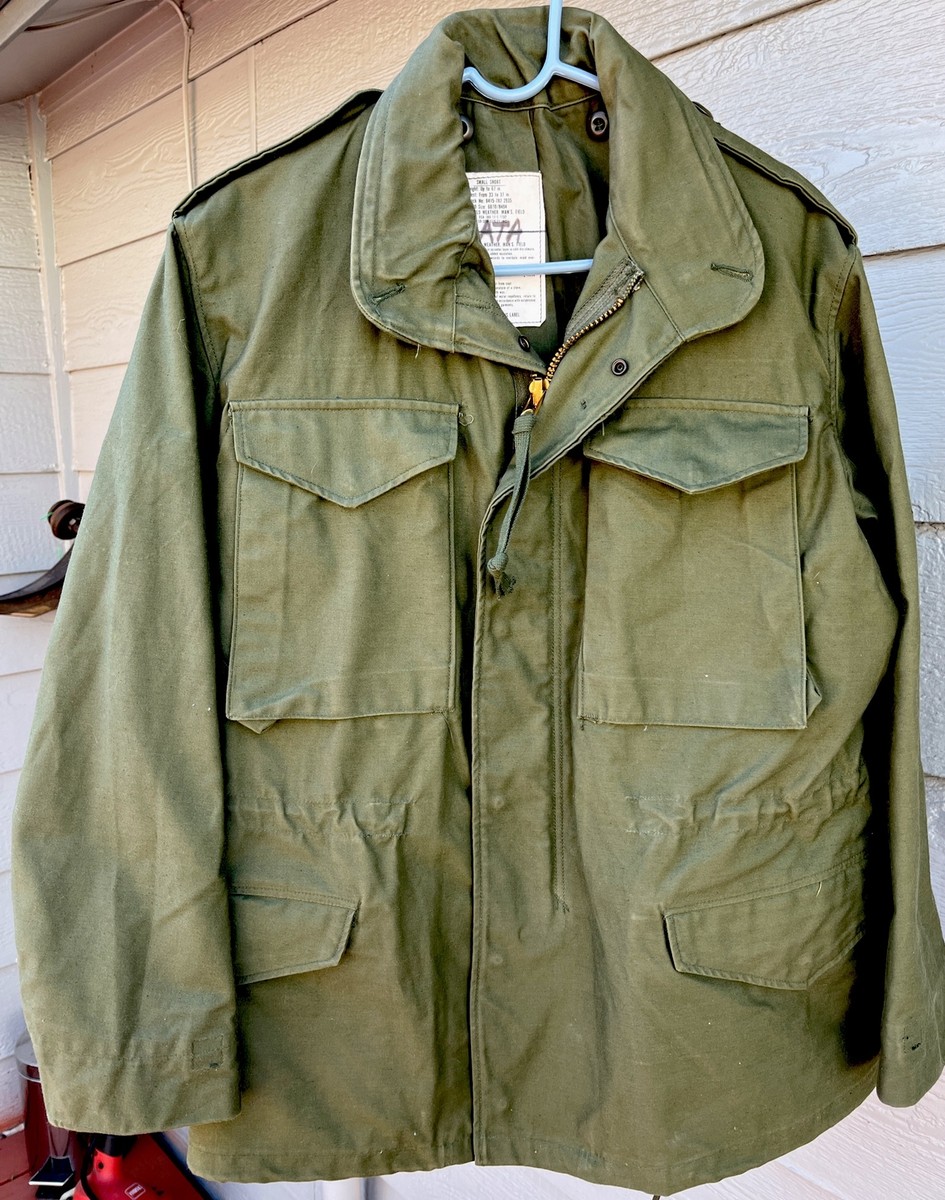 VTG Vietnam Era 1972 M65 DSA 100-72-C-1732 Field Jacket (Mint