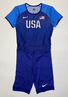 Nike Pro Elite USA Olympics Track Field Racing Speed Suit 898154