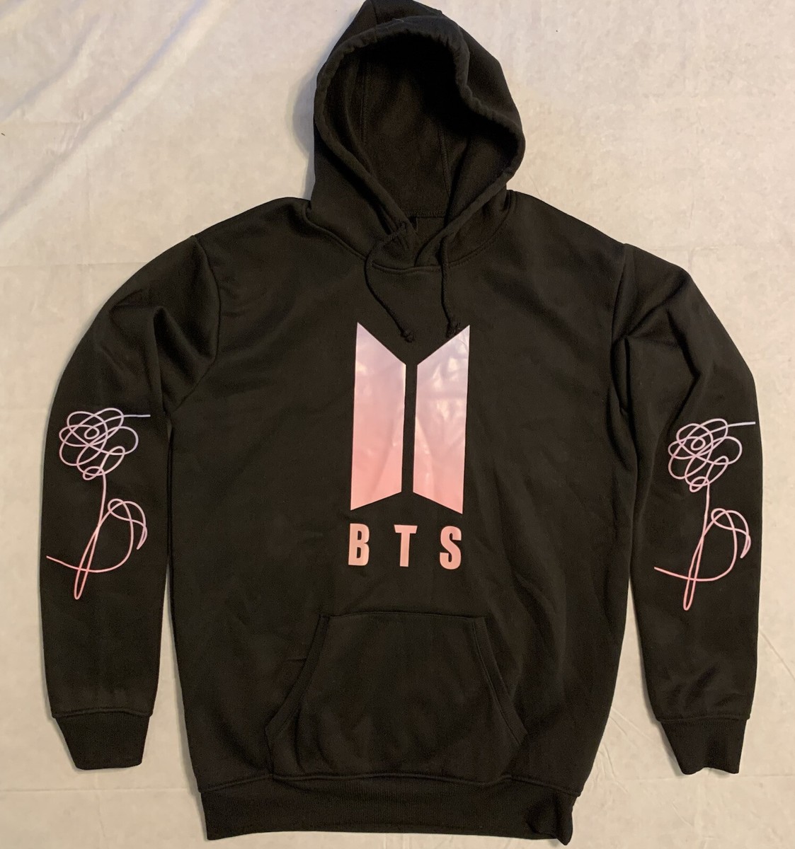 BTS Love Yourself Unisex Pullover Hoodie Sweater Lightweight Kpop