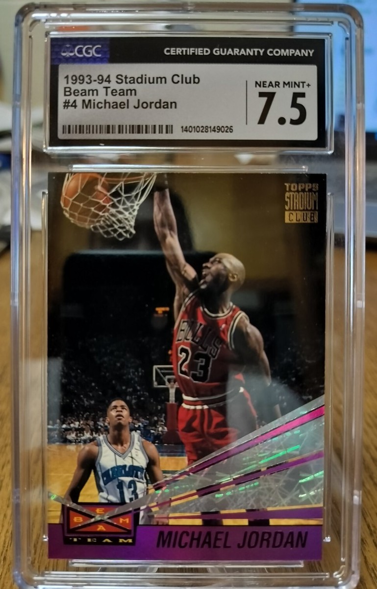 93-94 Stadium Club Beam Team Michael Jordan #4 | eBay