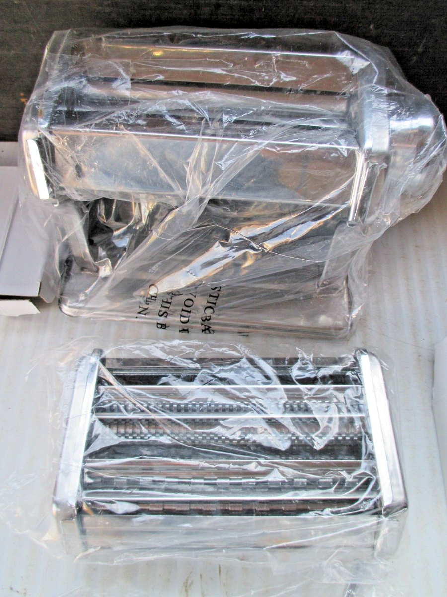 The Italian Collection Deluxe Stainless Steel Pasta Maker Machine