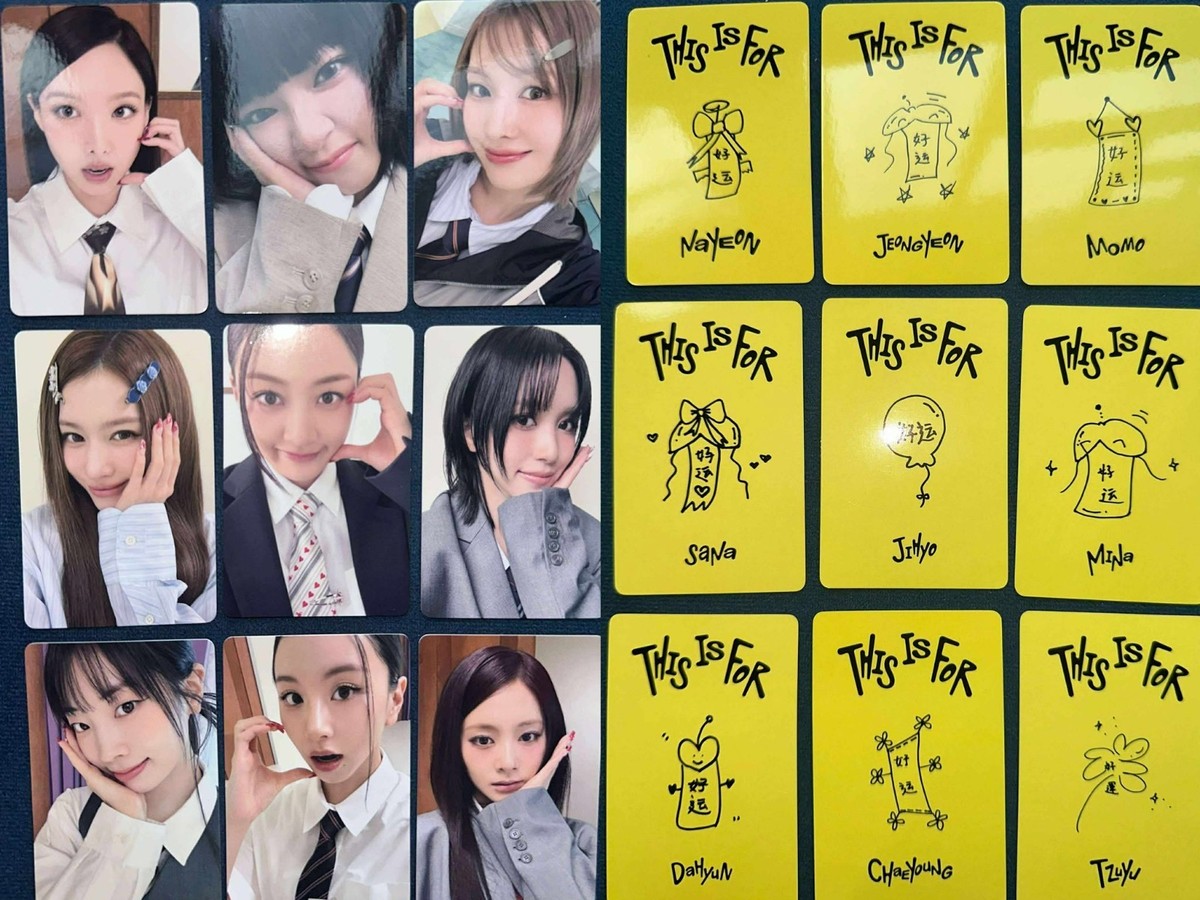 TWICE OFFICIAL 4TH FULL ALBUM THIS IS FOR YZY 2.0 DRAWING POB