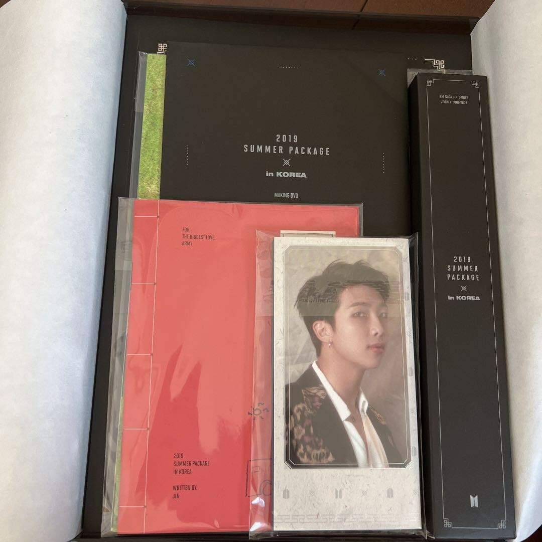 BTS Summer Package 2019 Full Set Opened Diary Random | eBay