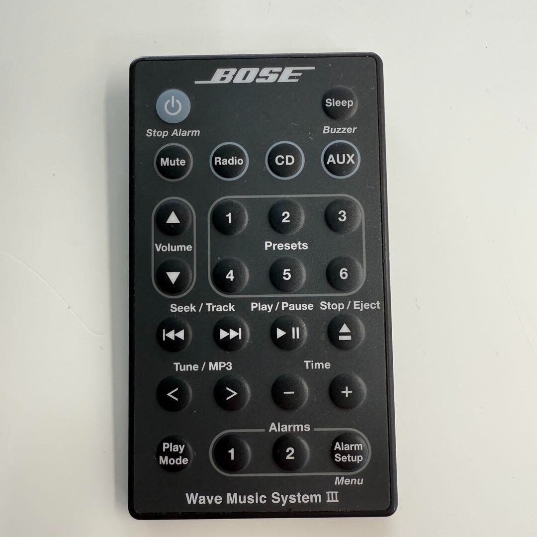 Bose Wave Music System III CD AM/FM Radio with Remote 100V Japan