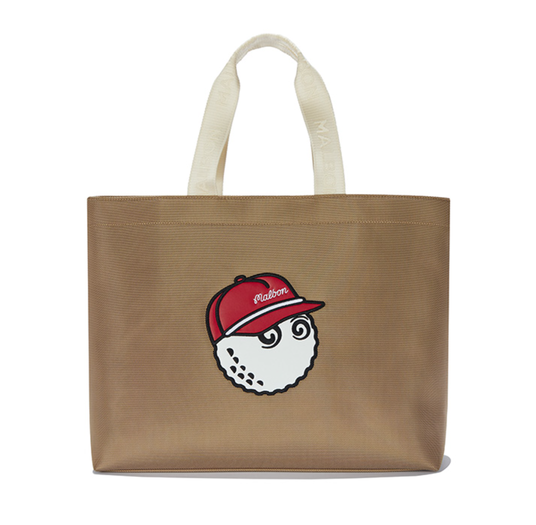 Malbon Golf Korea] Malbon Daily Life Big Tote Bag TAN | eBay