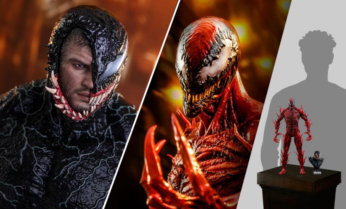 Carnage (Deluxe Version) Marvel Sixth Scale Figure by Hot Toys