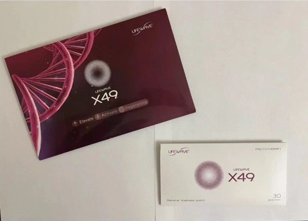 LifeWave X49 Stem Cell booster 30 Patches- Sealed- Free Shipping
