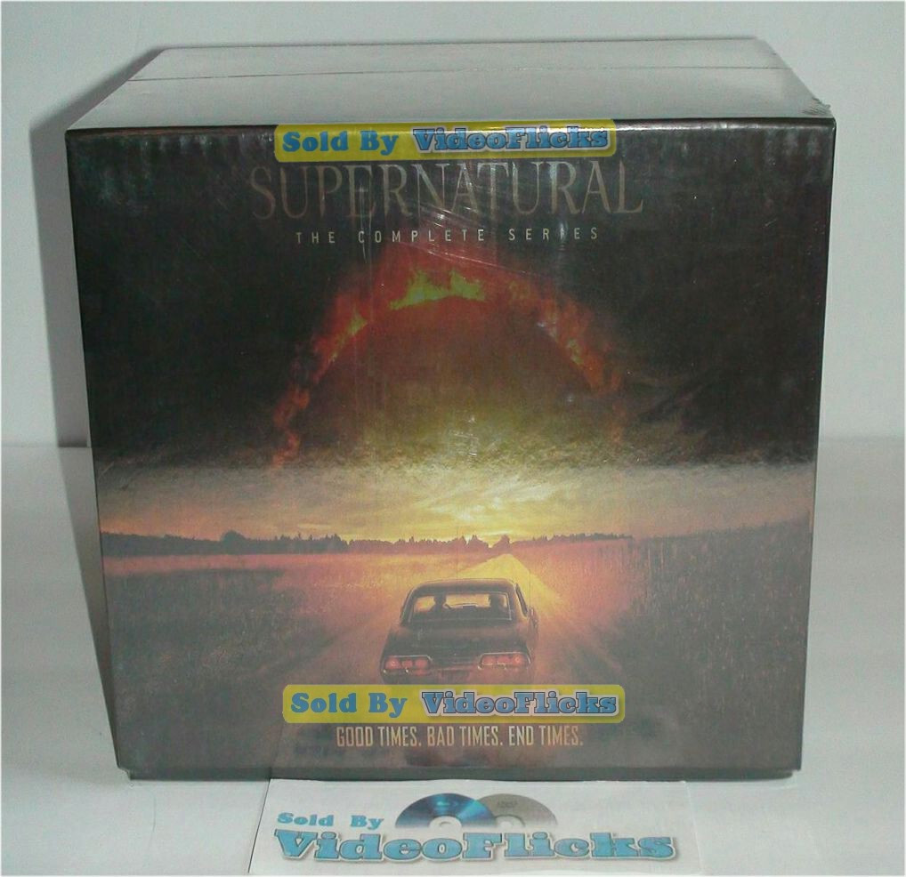 Supernatural The Complete Seasons 1-15 Series DVD 86-Disc Box Set