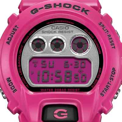 CASIO G-SHOCK DW-6900RCS-4JF CRAZY COLORS 2024 Digital Watch Pink
