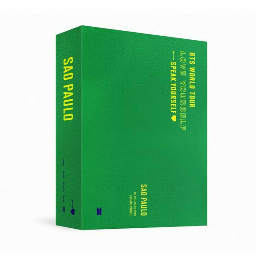 BTS World Tour 'LOVE YOUR SELF : SPEAK YOURSELF' SAO PAULO DVD | eBay
