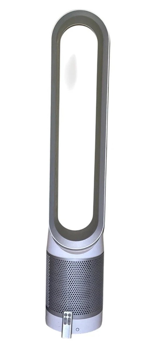 Dyson AM11 Pure Cool Tower Purifier Fan With Remote - White/Silver