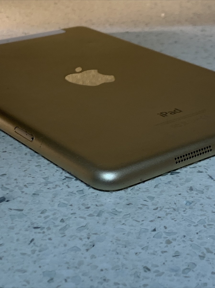 Apple iPad Mini 3 A1600 128GB Gold ✓ | eBay