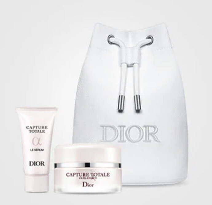 Dior Capture Totale Ritual Gift + Drawstring Satchel Bag + Serum