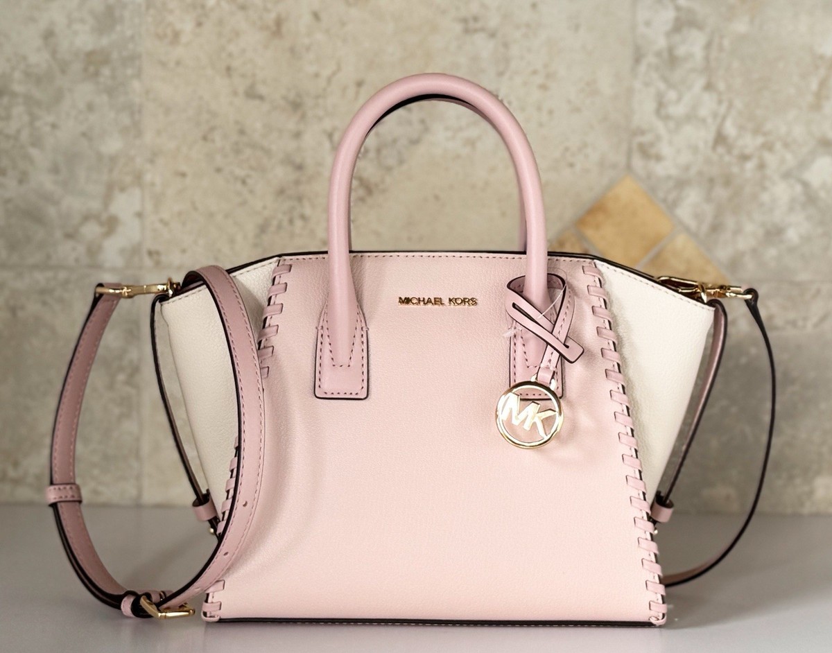 Michael Kors Avril Small Satchel Shoulder Crossbody Bag Braided