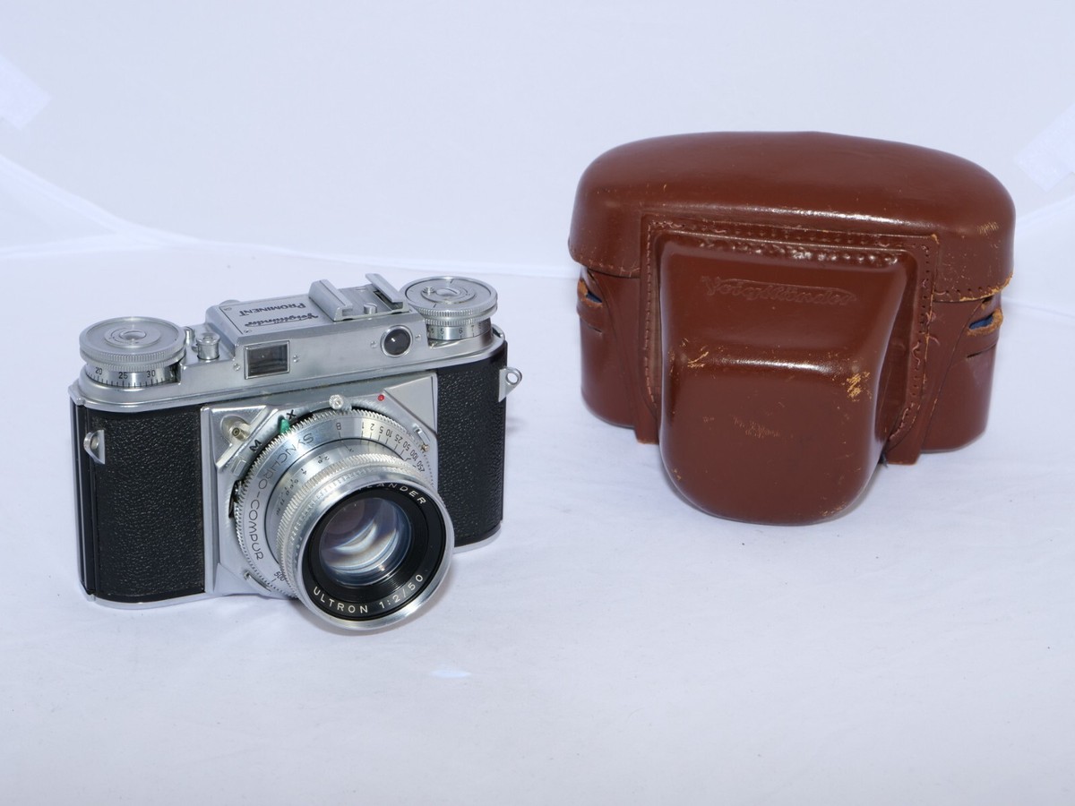 Voigtlander Prominent 35mm Rangefinder Camera. Ultron 50mm f2 Lens