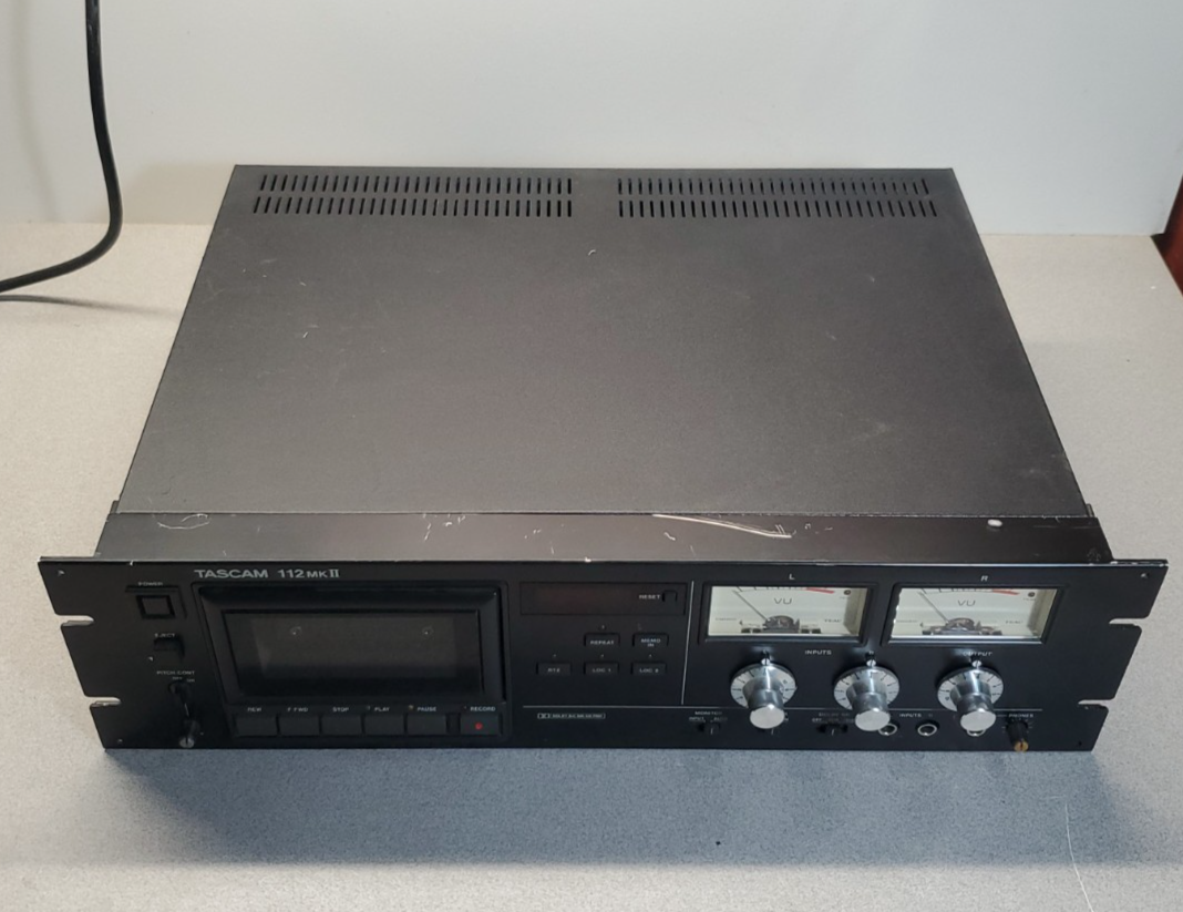 Vintage Tascam 112 MK II Rackmount Cassette Tape Deck | eBay