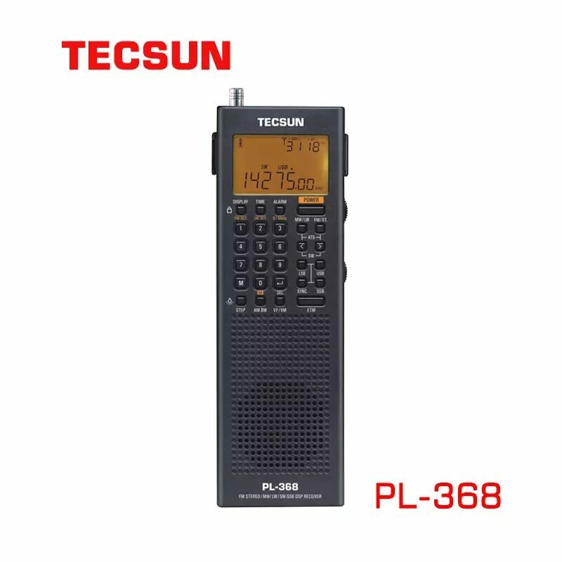 Tecsun PL-368 AM FM Shortwave Radio Receiver with DSP and SSB