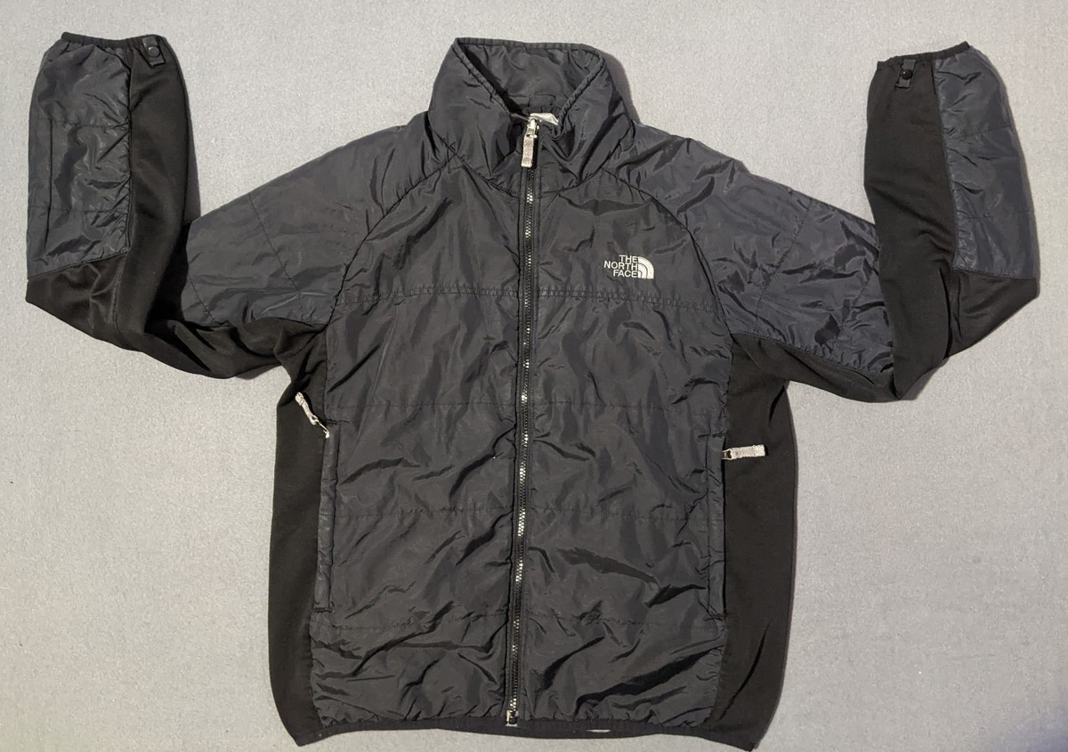 The North Face Full Zip Mens Medium RN 61661 CA 30516 Black Nylon