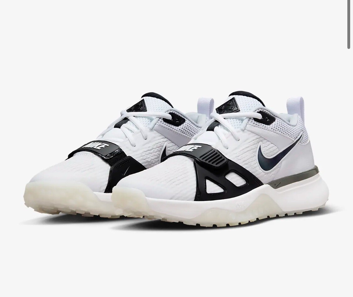 Size 6.5 - Nike Air Zoom Diamond Elite Turf White Iridescent