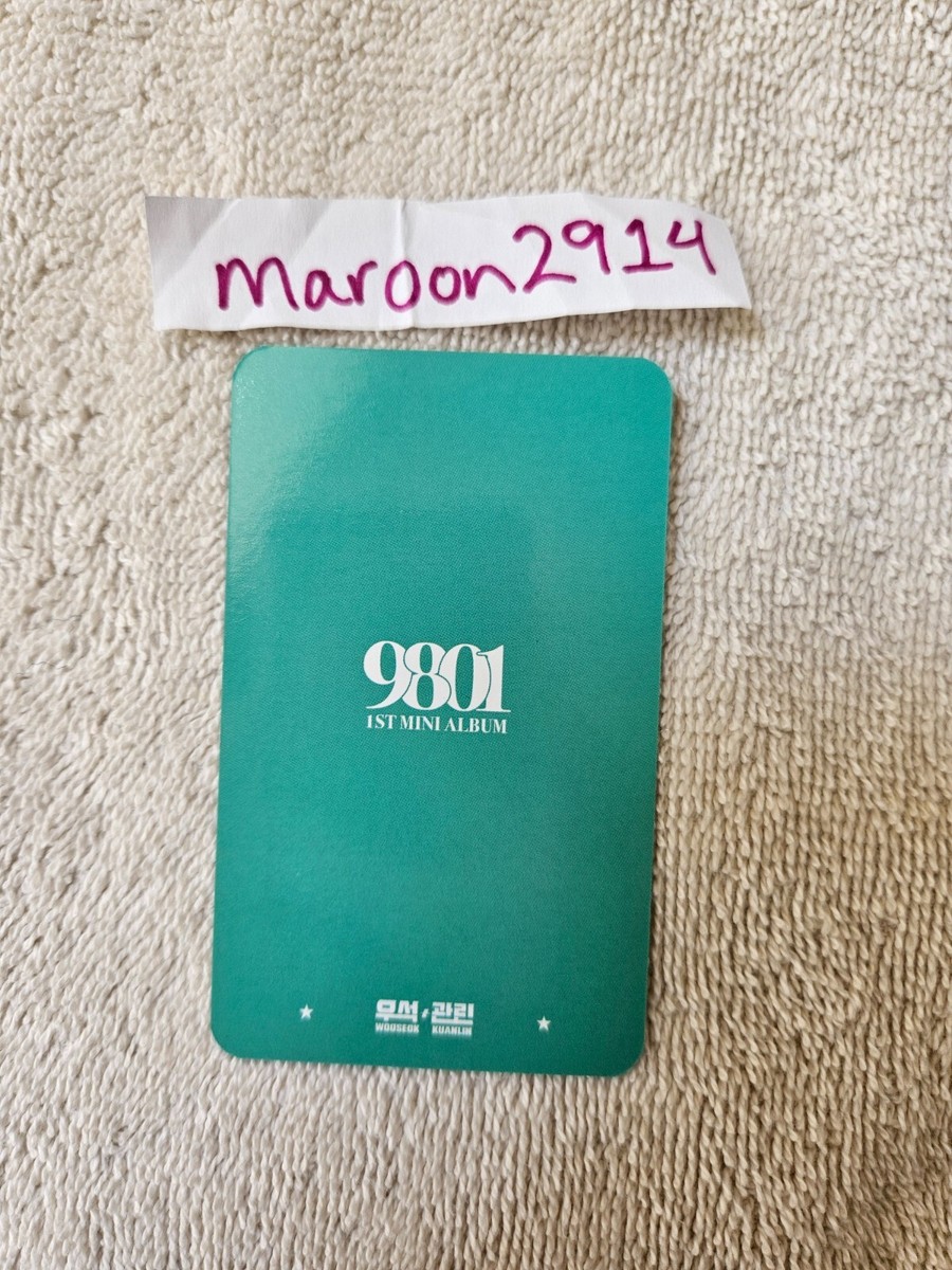 WOOSEOK x KUANLIN 9801 Signed Promo Album Autographed Pentagon [US