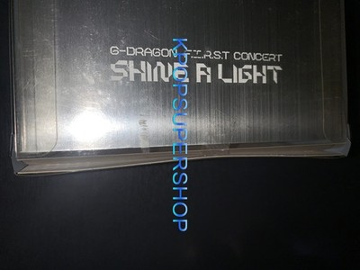 G-Dragon Live Concert Shine a Light 2 DVD Photobook New BIGBANG GD