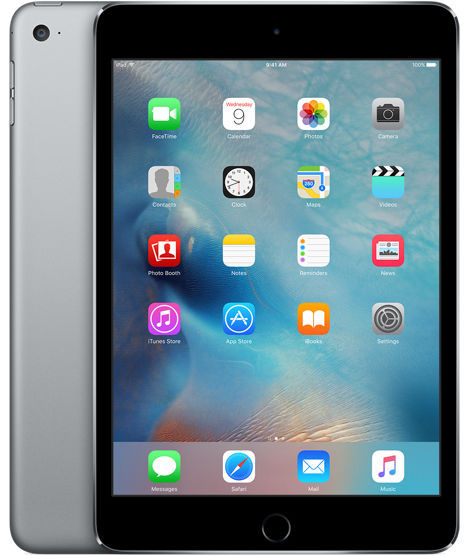 Apple iPad mini 4 128GB, Wi-Fi, 7.9in - Space Gray - Very Good