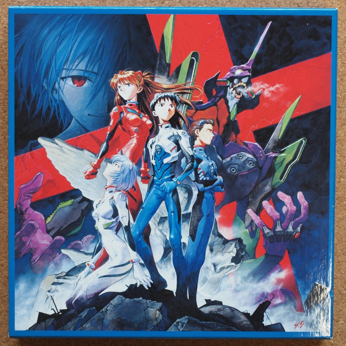 NEON GENESIS EVANGELION BOX Genesis 0:10～0:14 5 discs set LD