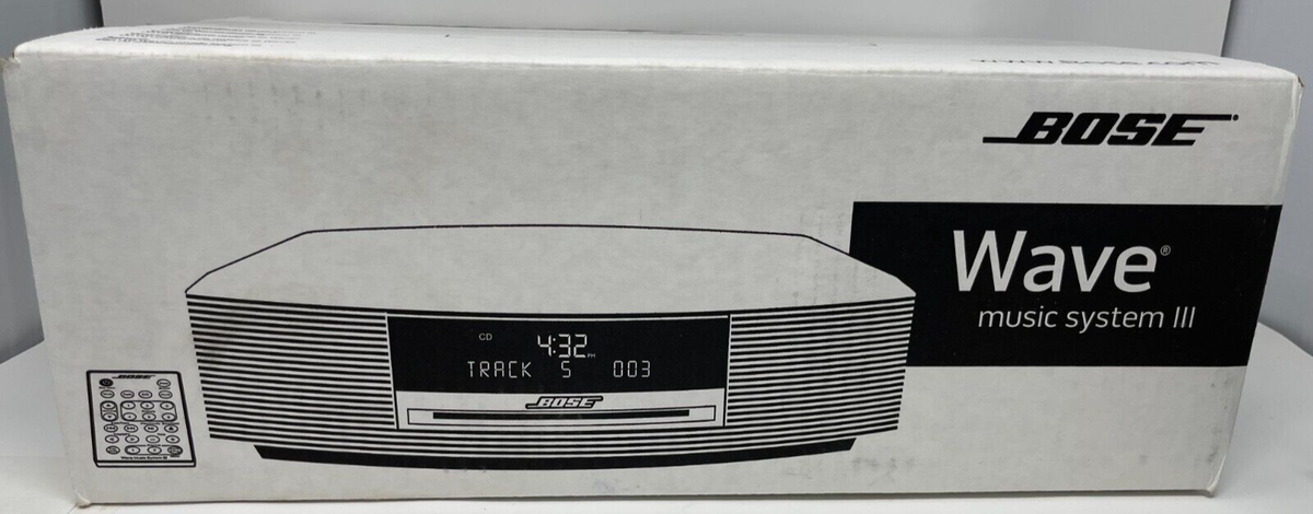 Bose Wave Music System III CD Player AM FM Radio - Limited Edition