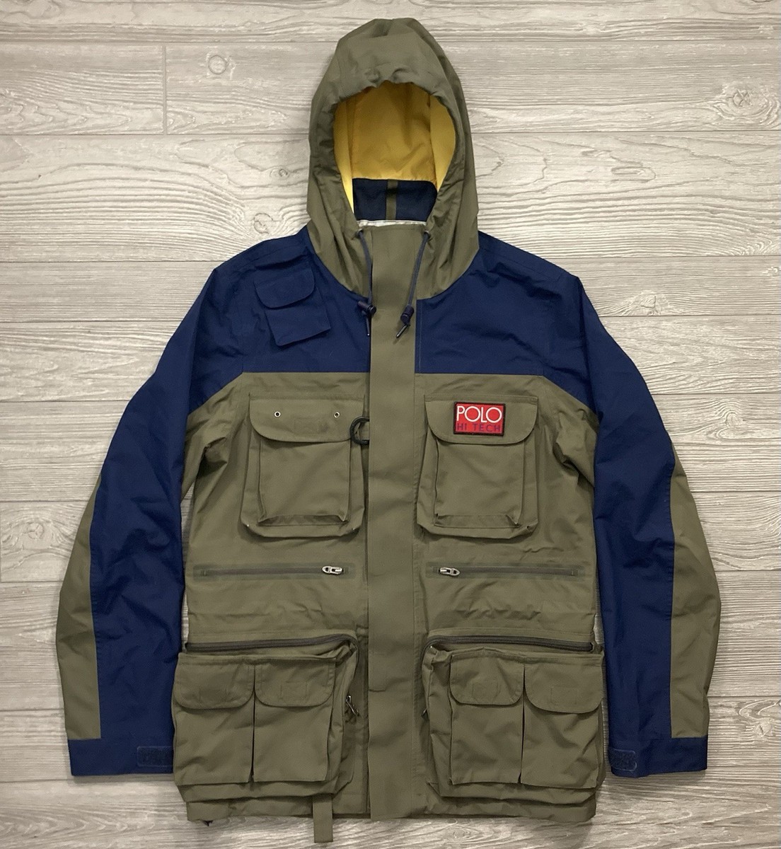 Polo Ralph Lauren Hi Tech Waterproof Anorak Jacket Mens Small | eBay