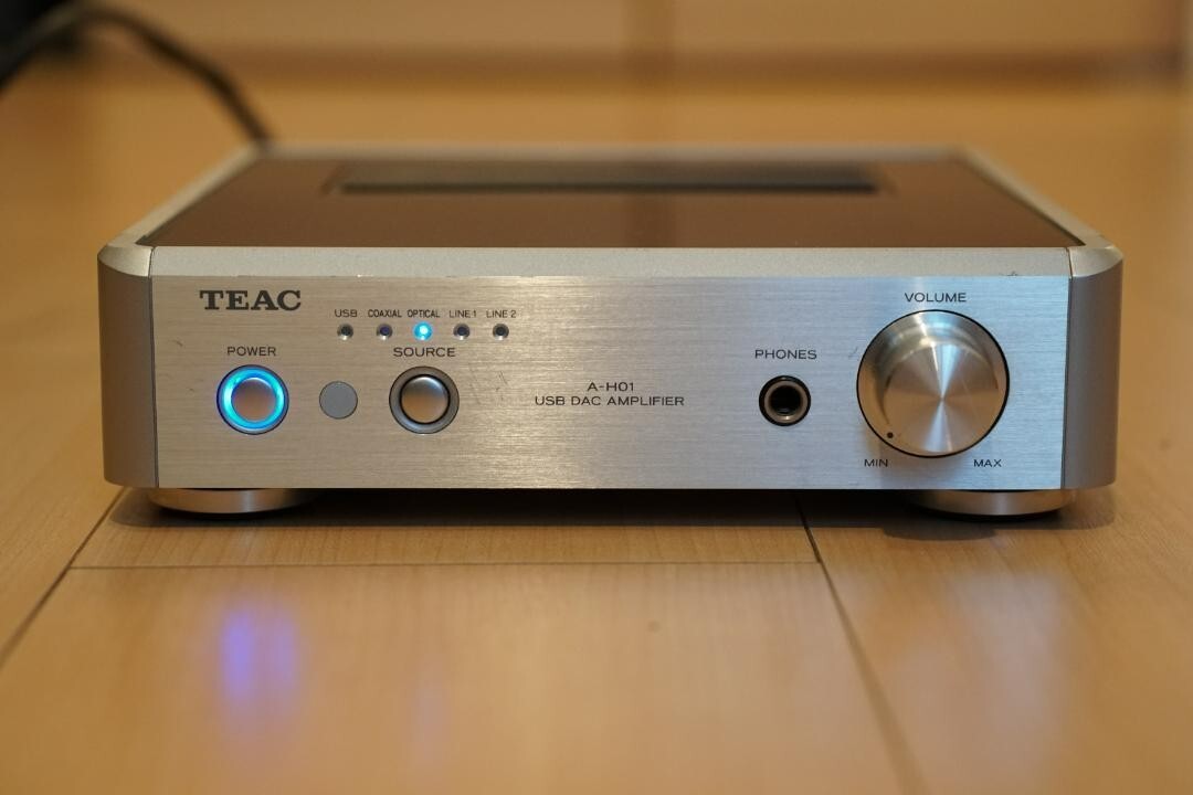 TEAC A-H01 Silver USB DAC Stereo integrated amplifier 100V | eBay