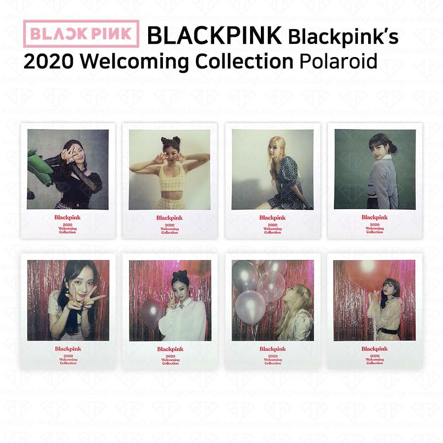 Blackpink 2020 Welcoming Collection Polaroid Version Photocard A B