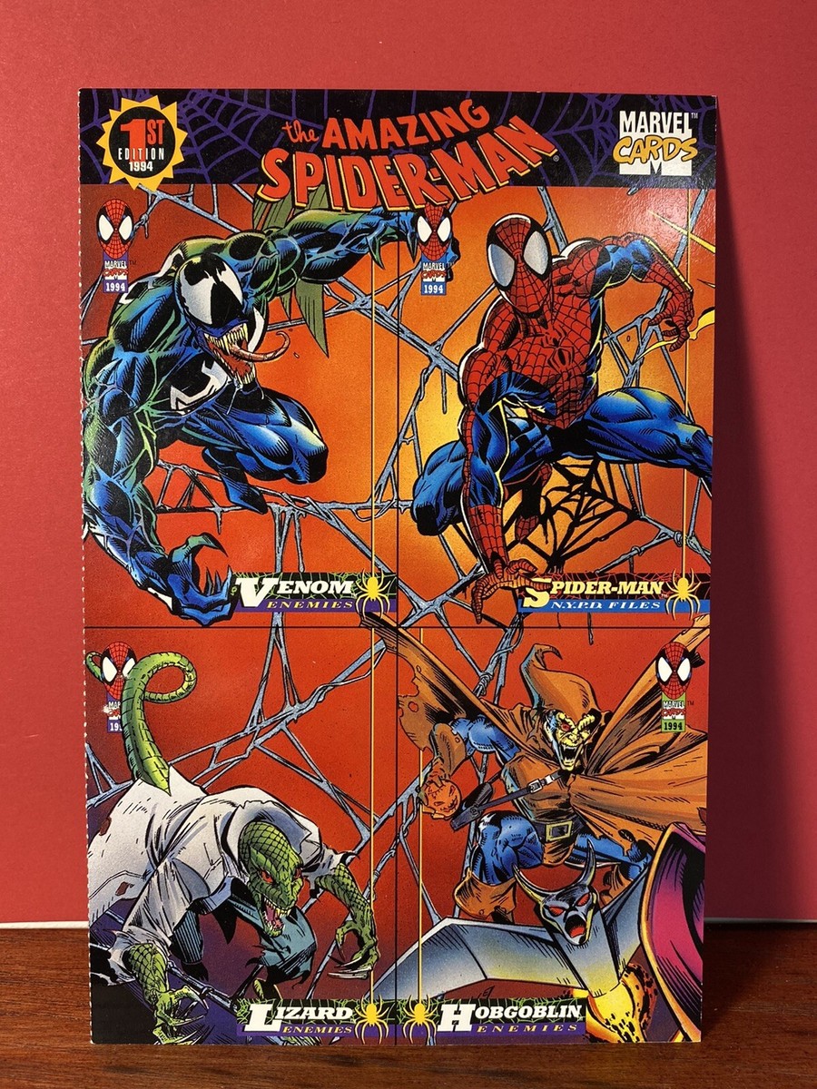 1994 Fleer Amazing Spider Man 1st Edition Marvel Comic Trading