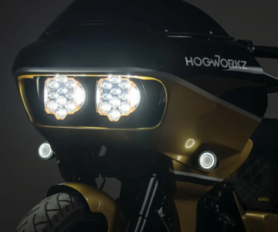 Hogworkz Harley? Road Glide Silvertooth? Performance LED Headlight