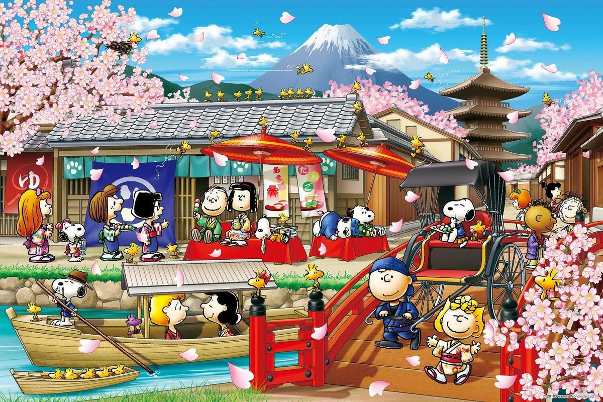 新品未開封❗️アポロ社「ピーナッツ・サーカス」ジグソーパズル