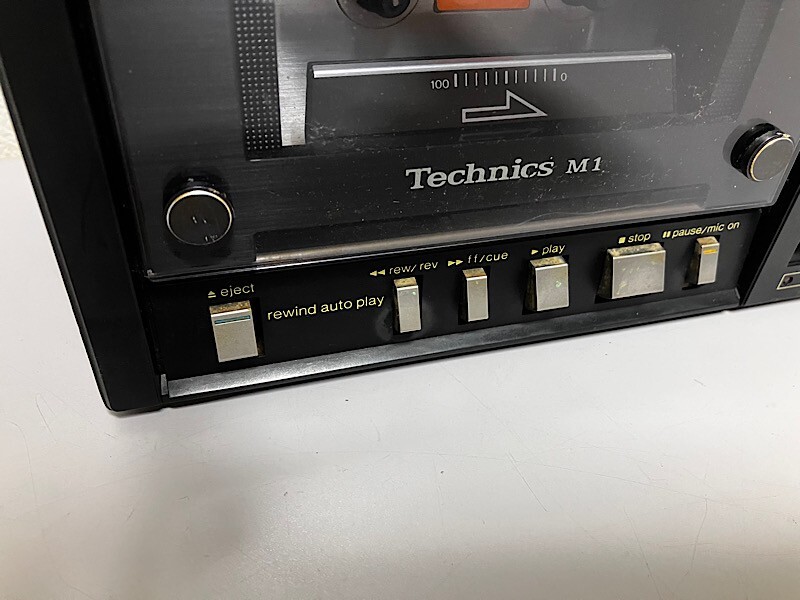 Technics RS-M1 Portable Stereo Cassette Deck | Handheld | Tested