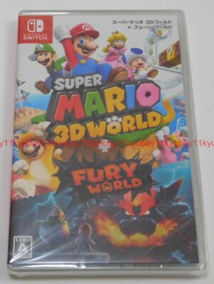 New Nintendo Switch Super Mario 3D World + Bowser's Fury World
