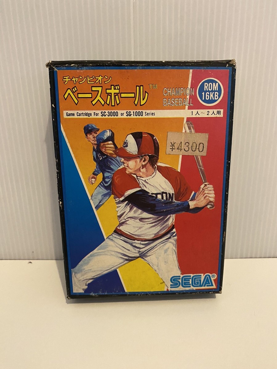SEGA Champion Baseball game SC-3000 SG-1000 ROM 16KB G-1011 Japan