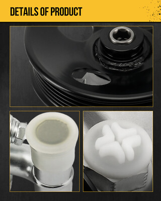 207256 Power Steering Pump Fit For FORD TAURUS 2000-2007 MAZDA